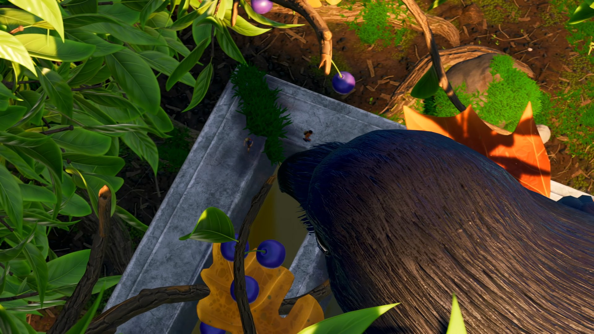 Grounded's first monthly update added a big old bird