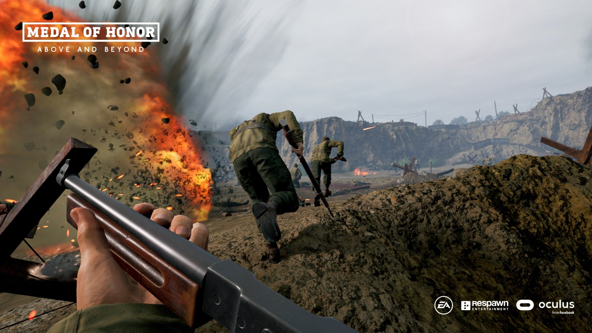 Respawn's Medal of Honor VR game actually looks pretty damn cool