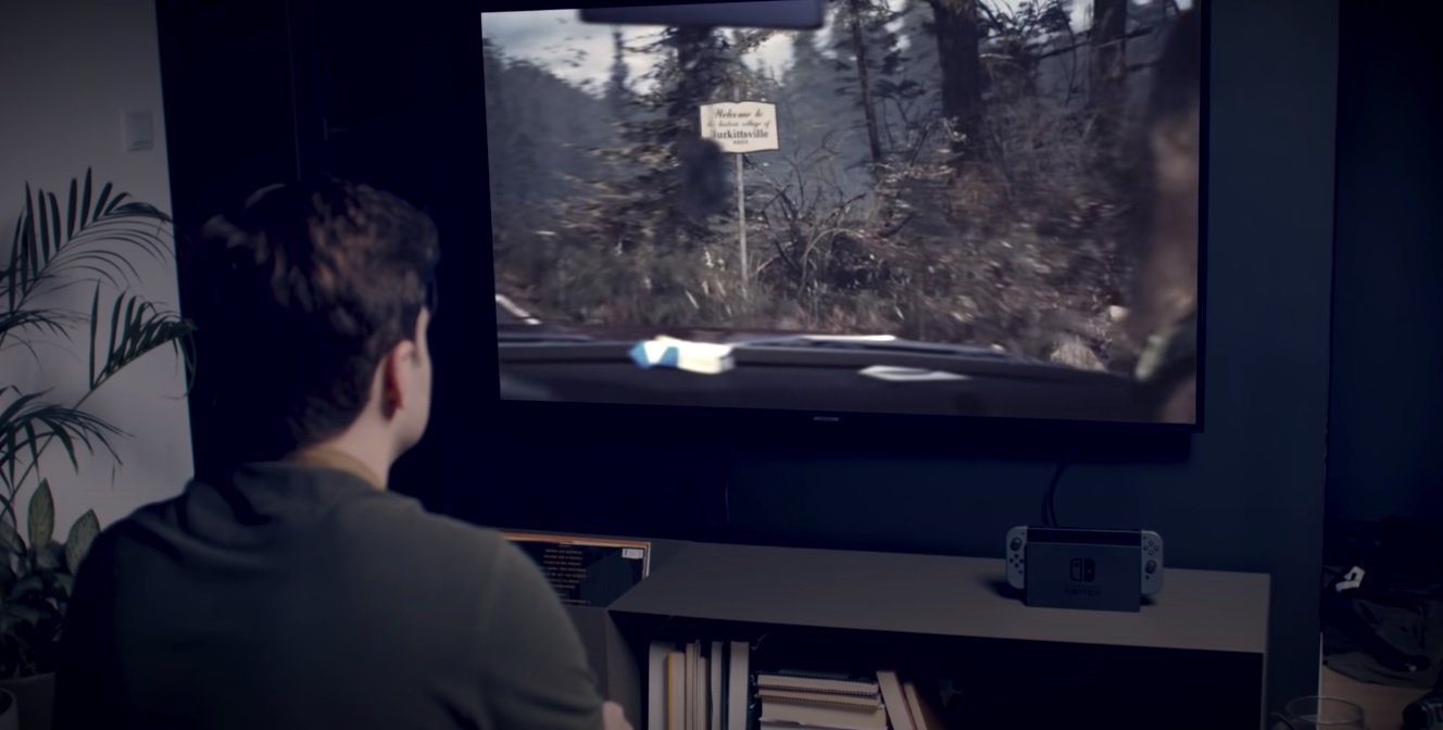 The Blair Witch Switch trailer has a hidden code for an Animal Crossing costume