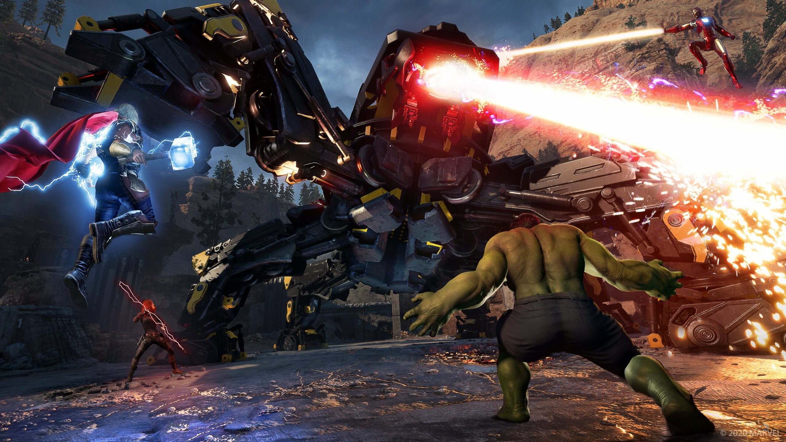 Here's how co-op works in Marvel's Avengers