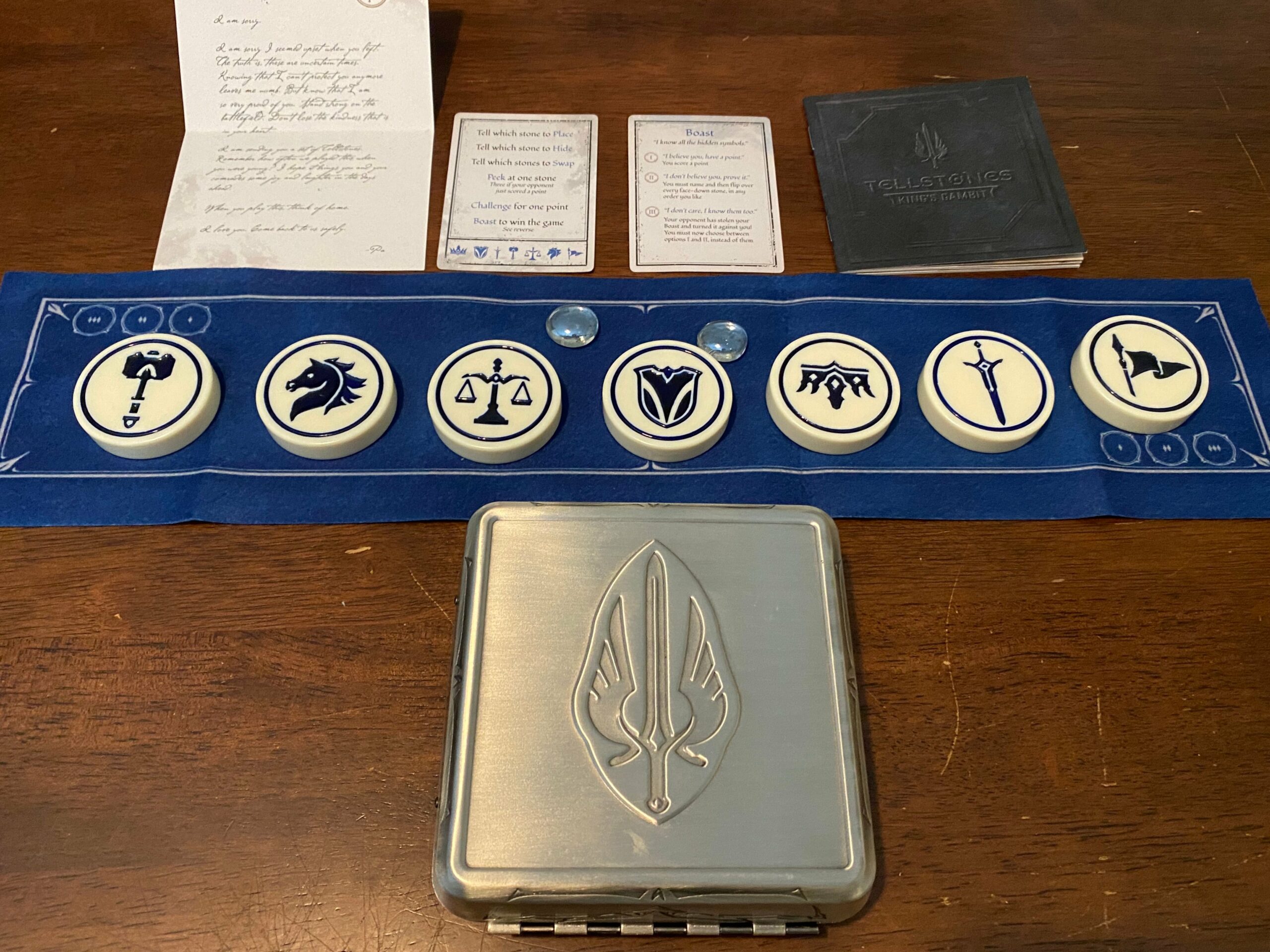 Tellstones: King's Gambit is a new tabletop League of Legends spinoff, and a fun bluffing game