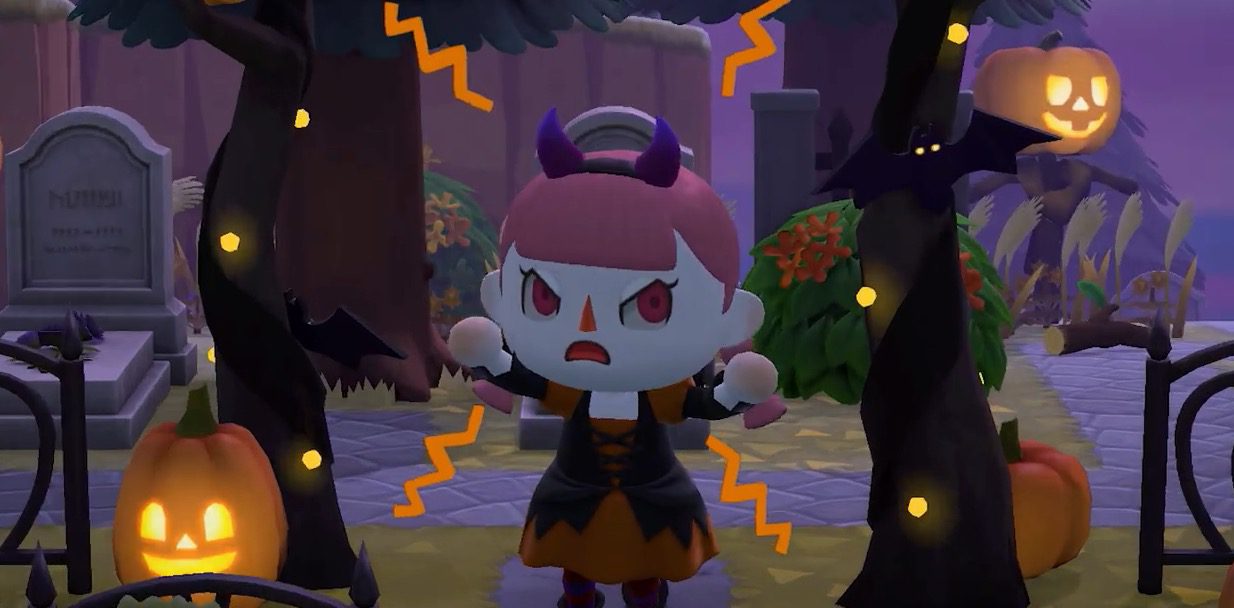 Halloween spooks are back in the Animal Crossing: New Horizons fall update
