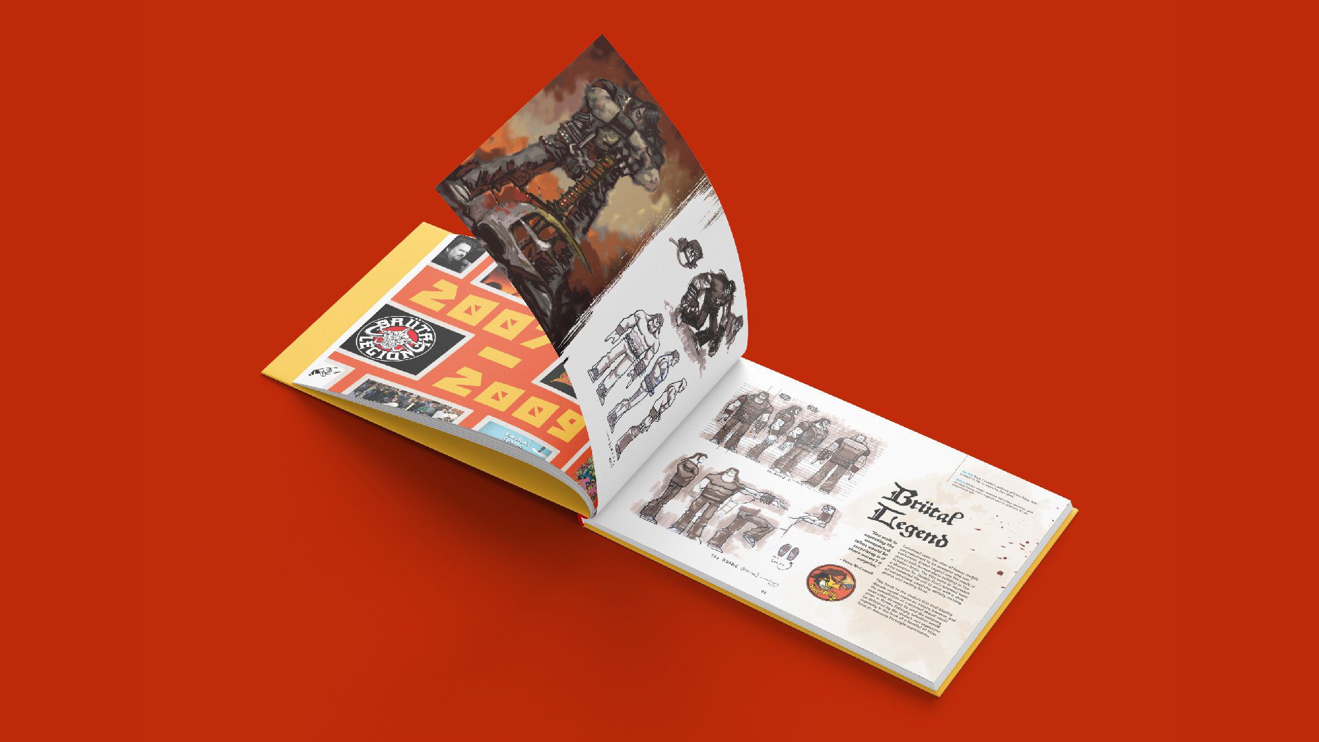 20 Double Fine Years is stuffed with art and interviews