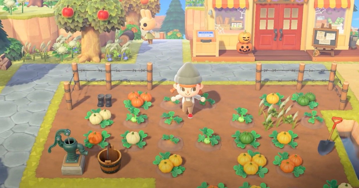 The fall update for Animal Crossing: New Horizons is available for download