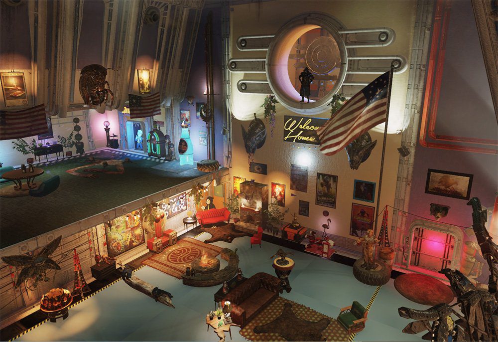 Fallout 76's underground shelters look rad, but parts of them are gated behind Atoms or Fallout 1st