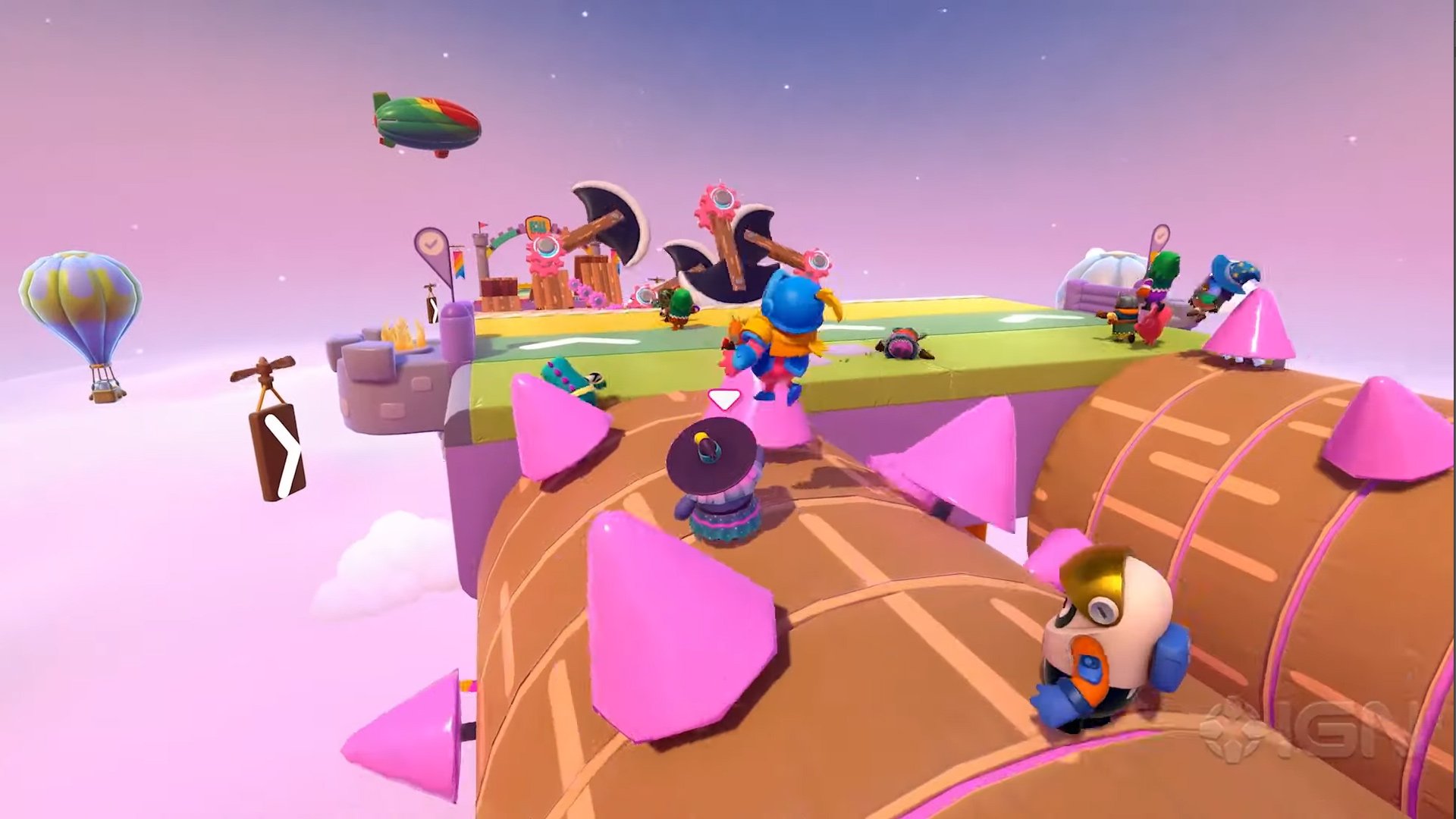 Knight Fever could top Slime Climb as my favorite racing level in Fall Guys