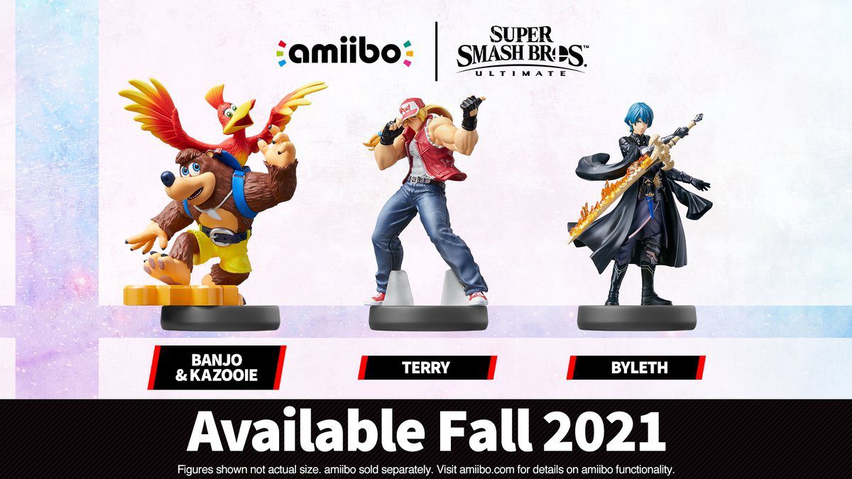 (Update) We might not be getting the new Smash amiibo trio until late 2021