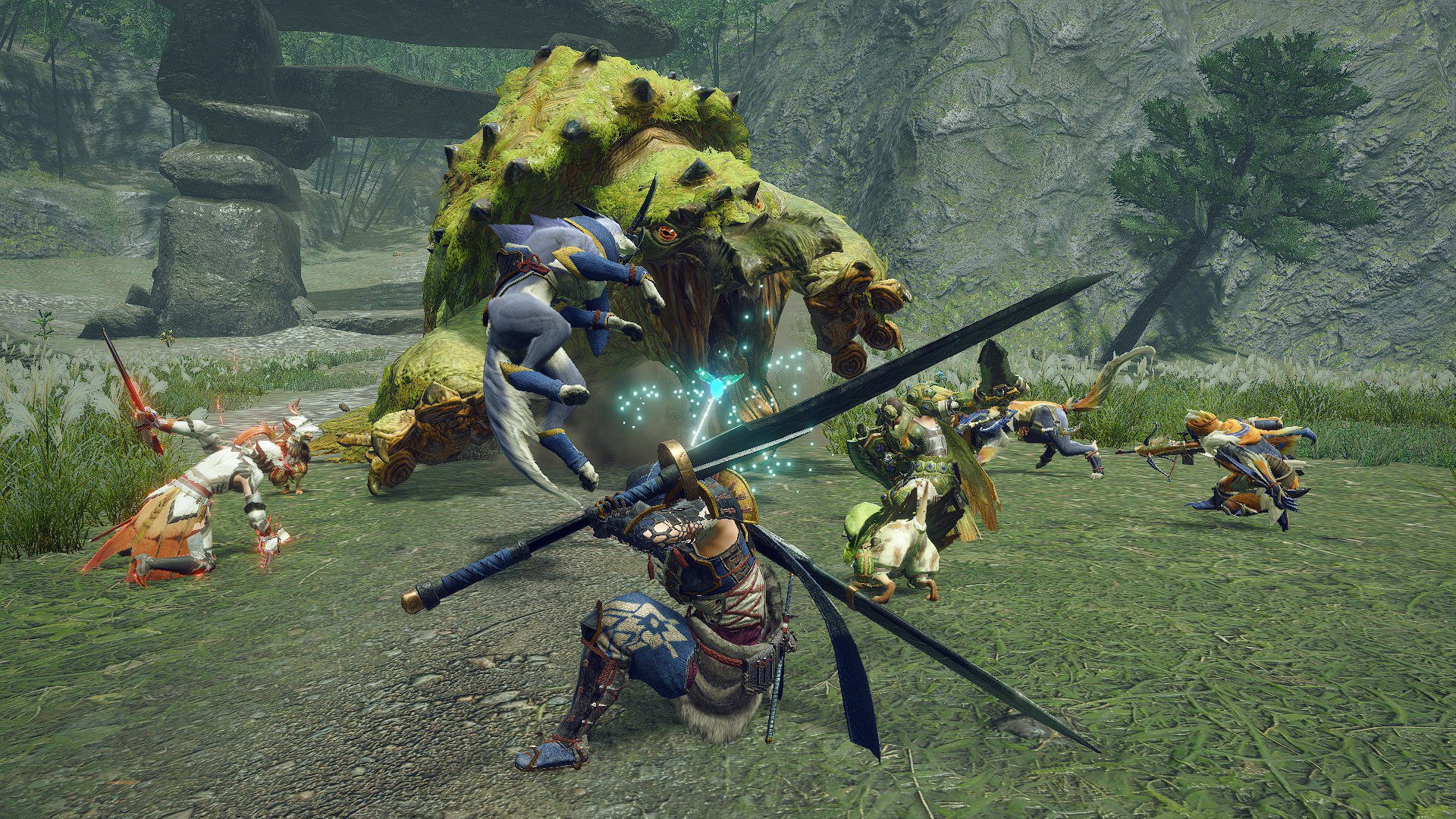 Monster Hunter Rise has separate solo and co-op quests, and cutscenes can be skipped