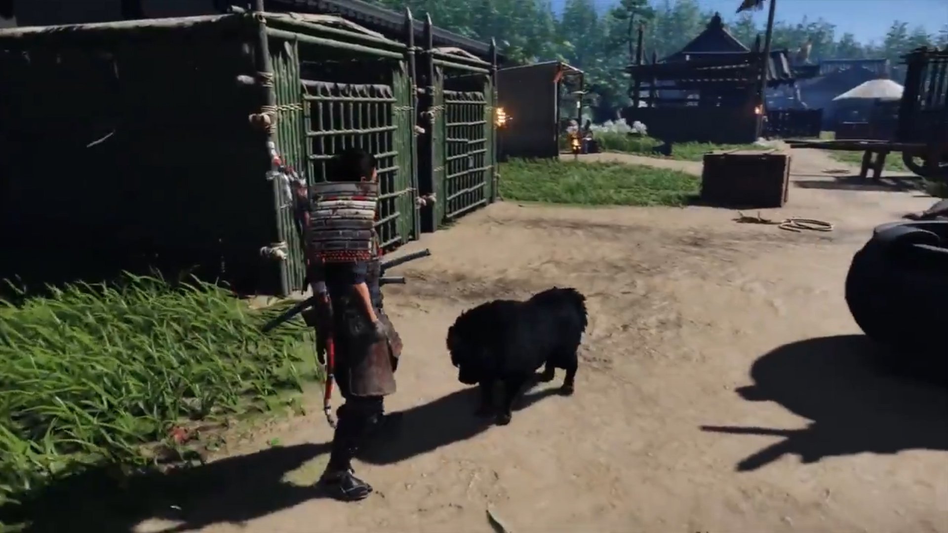 Ghost of Tsushima has a dog-befriending charm in New Game+