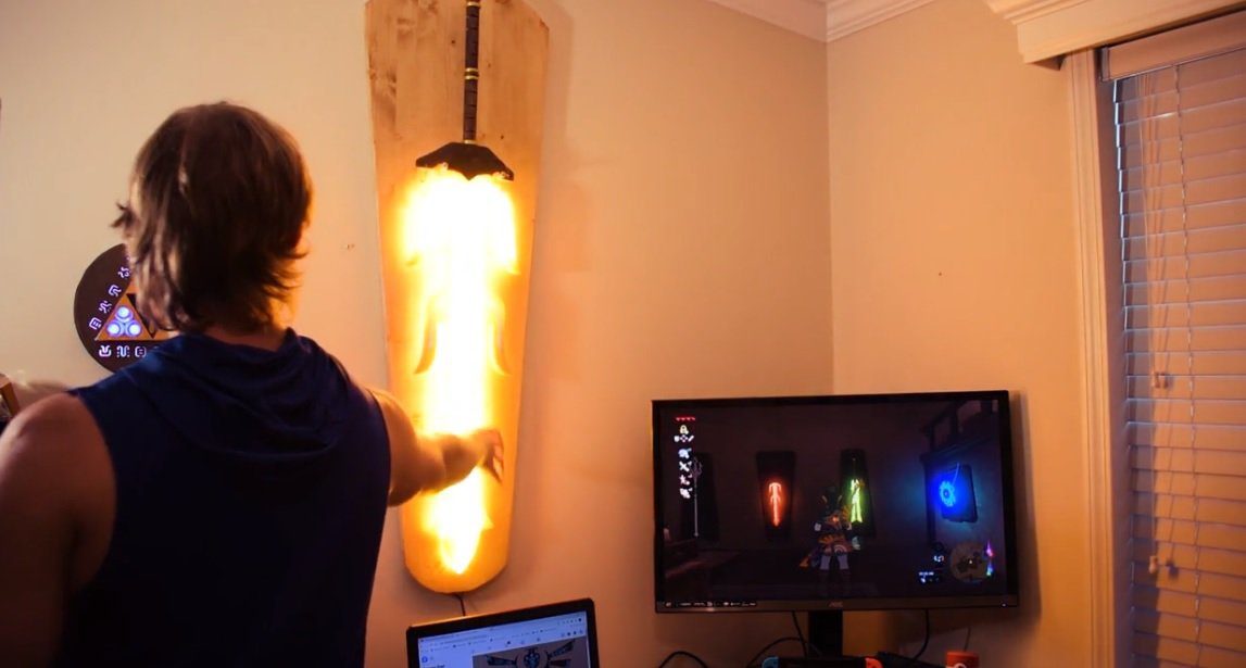 (Update) This Zelda: Breath of the Wild Great Flameblade replica is amazing