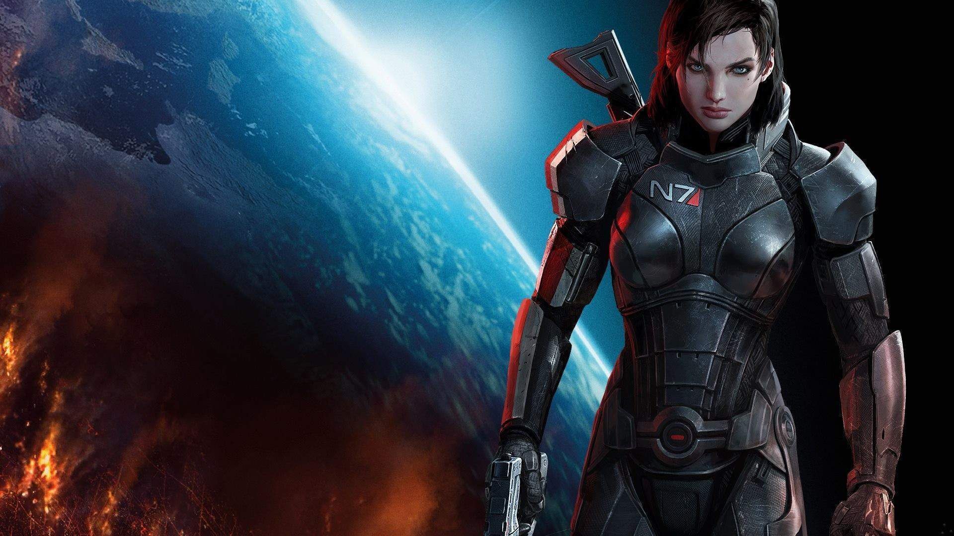 Both Mass Effect Commander Shepards will be participating in N7 Day this year