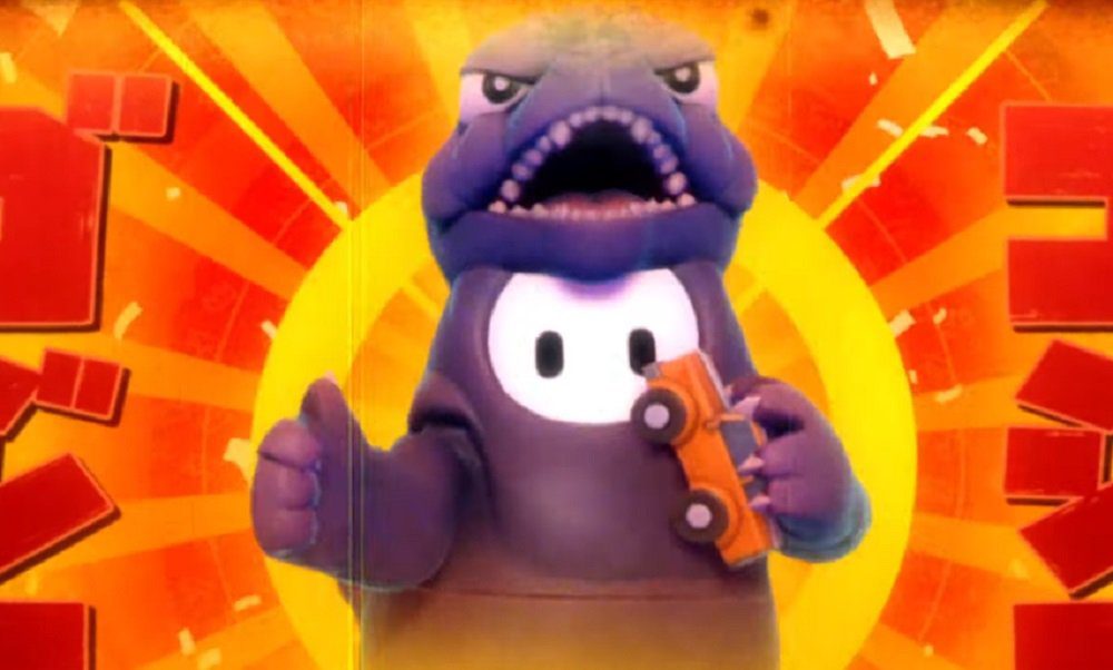 Godzilla will be doing the stomp in Fall Guys today