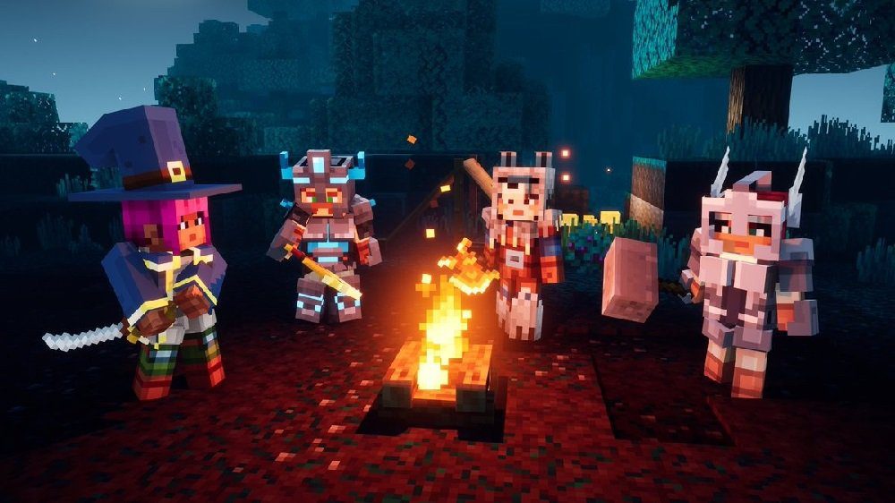 Minecraft Dungeons will support cross-play from November 17