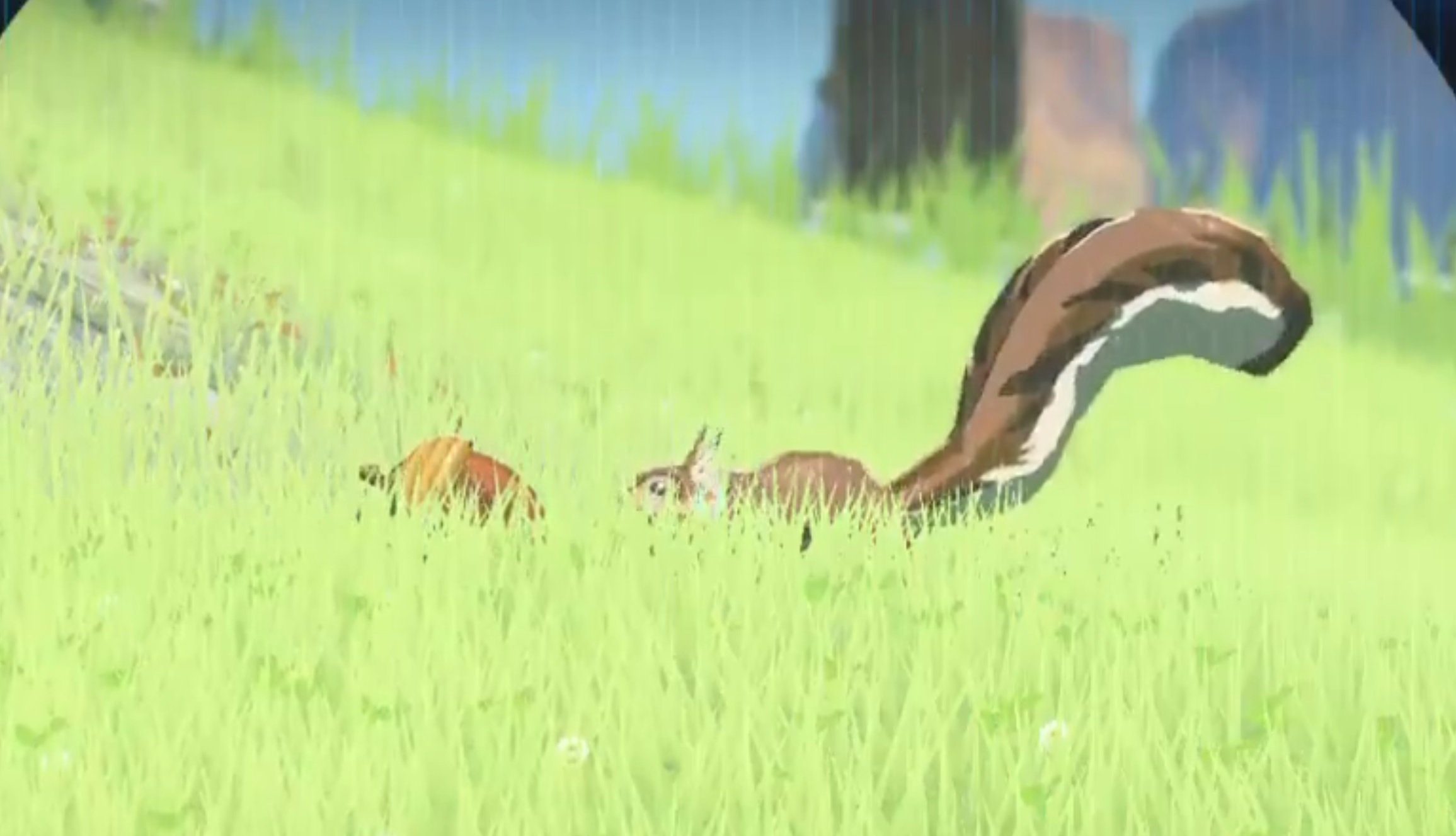 Oh my God: You can feed the Zelda: Breath of the Wild squirrels