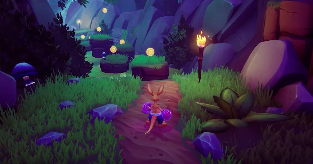 Kao the Kangaroo looks promising in this very early footage