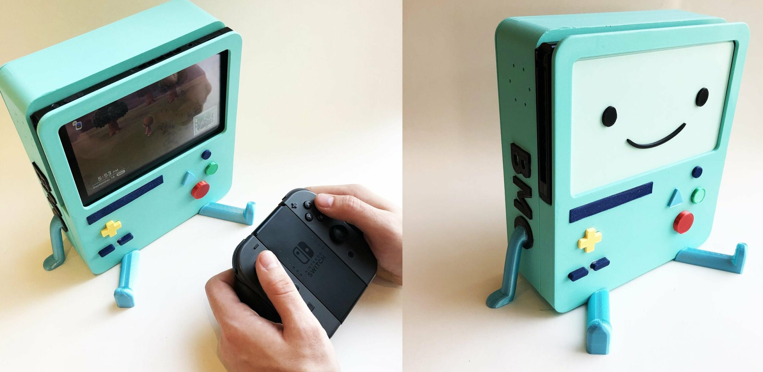 Oh look, it's an Adventure Time BMO Switch charging station