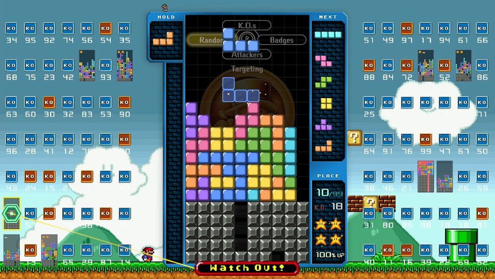 Tetris 99 teams up with Super Mario All-Stars for new Grand Prix event