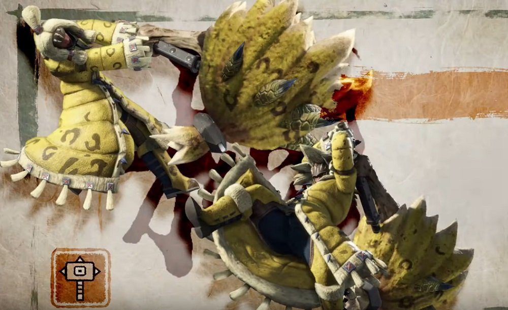 Monster Hunter Rise brings the hammer down with latest weapons trailers