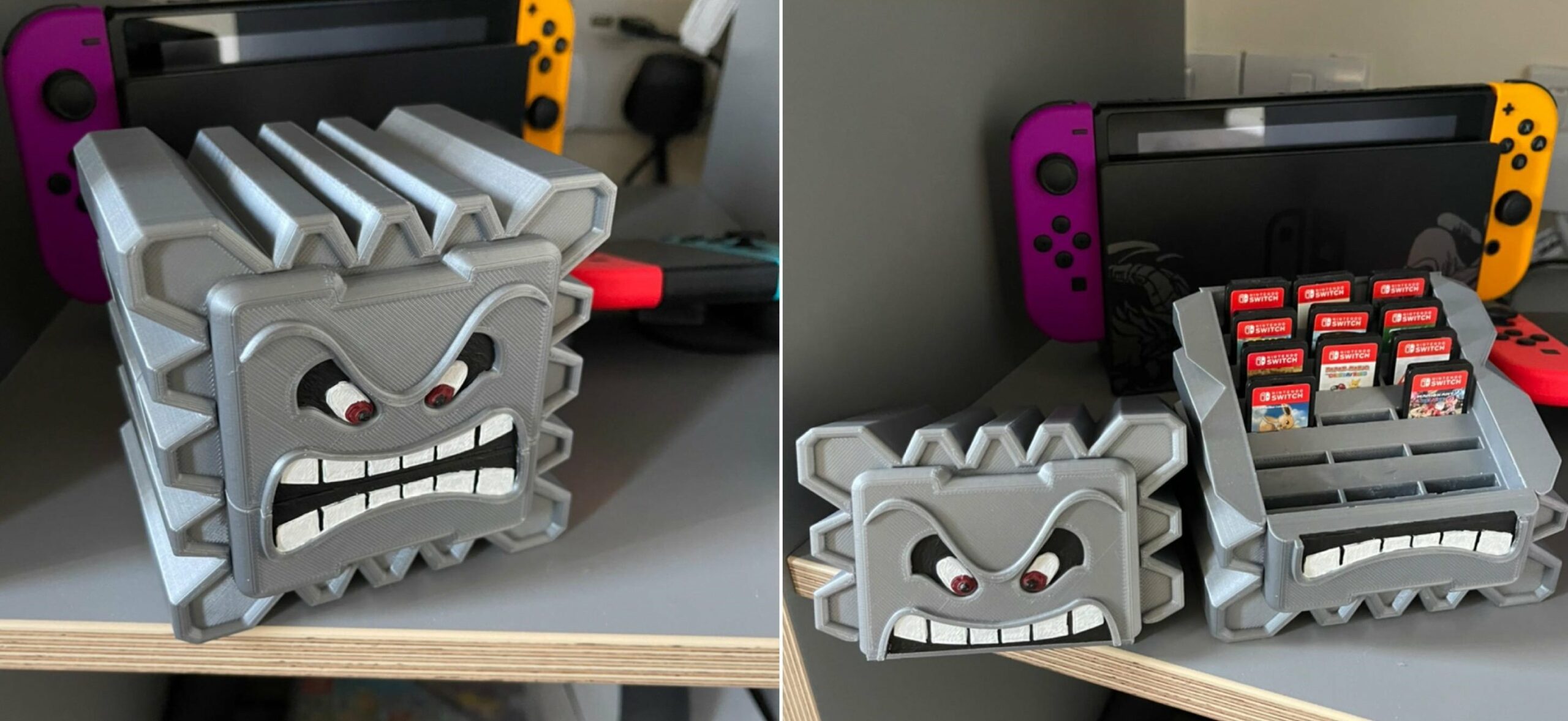 This 3D-printed Switch cartridge holder is the stuff of dreams