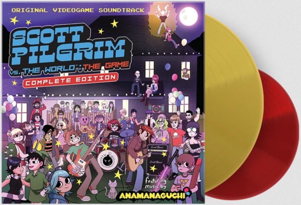 Scott Pilgrim soundtrack vinyl re-release available at Limited Run Games