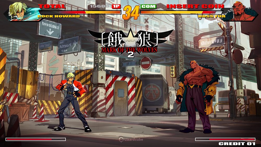 Garou: Mark of the Wolves 2 mockup is Lizardcube's stylish imagining of an SNK classic