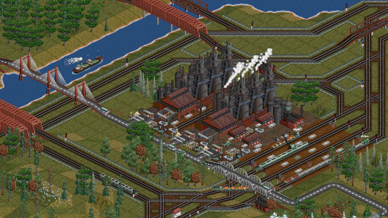 OpenTTD is still alive and well and it's coming to Steam