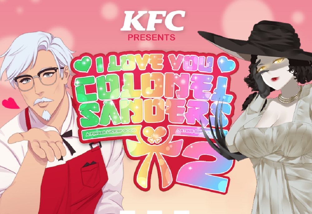 I really want this KFC and Resident Evil Village dating sim crossover to be real