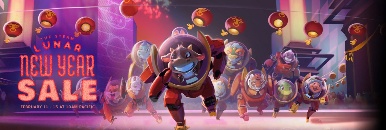 Steam's Lunar New Year sale has started and you can swing by for free stickers