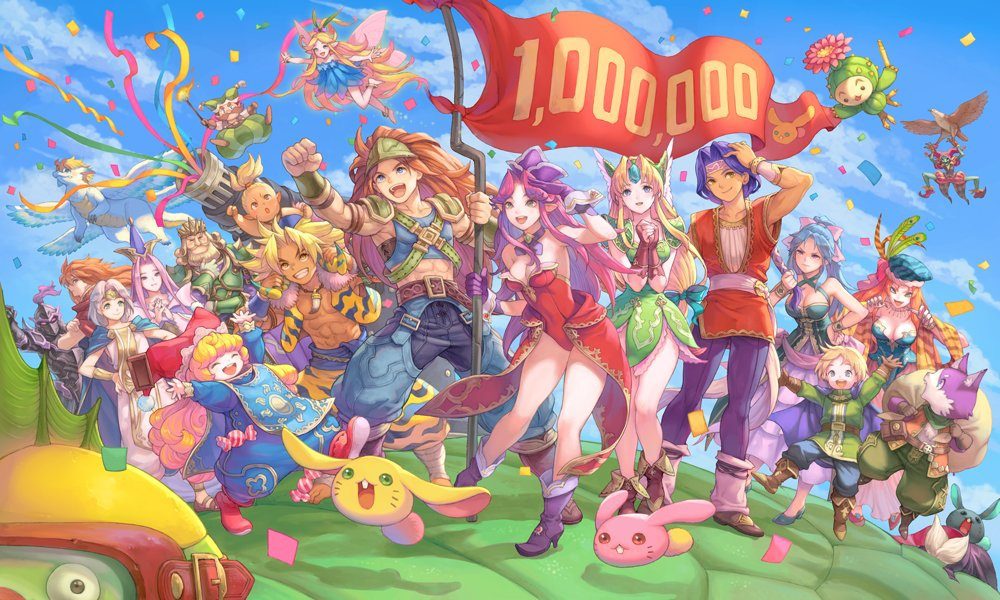 Trials of Mana celebrates one million shipments and digital sales