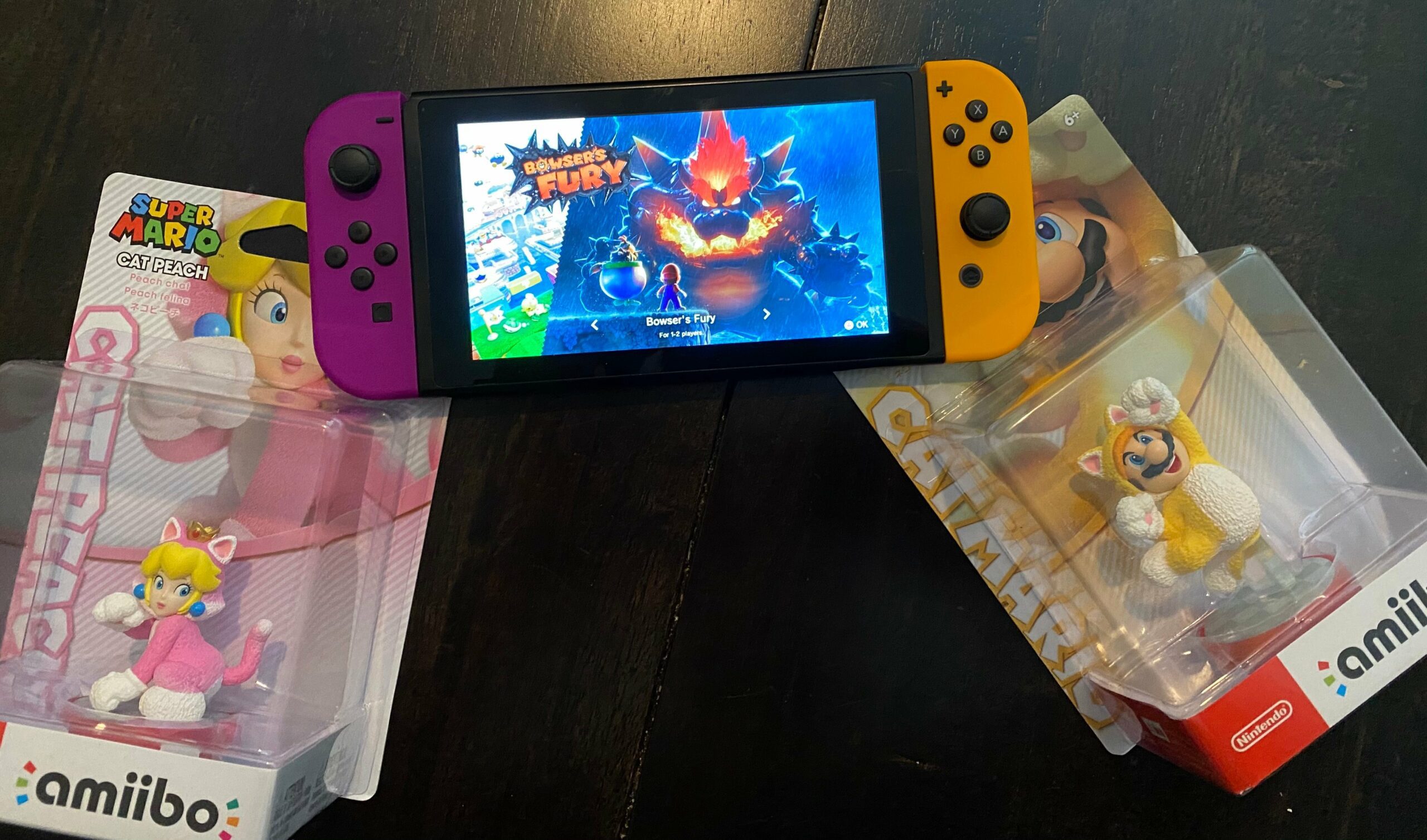 Here's what the Cat Peach and Cat Mario amiibo do in Mario 3D World + Bowser's Fury