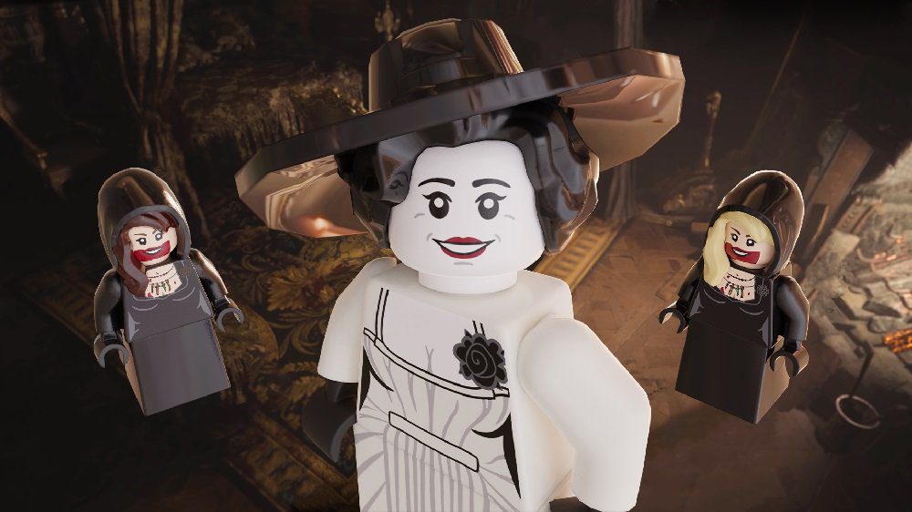 LEGO fan shares Minifig renders of Resident Evil's Lady Dimitrescu and her daughters