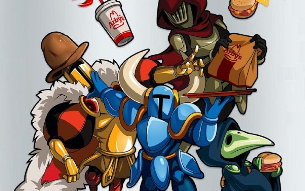 You can bag exclusive Shovel Knight in-game goodies at Arby's