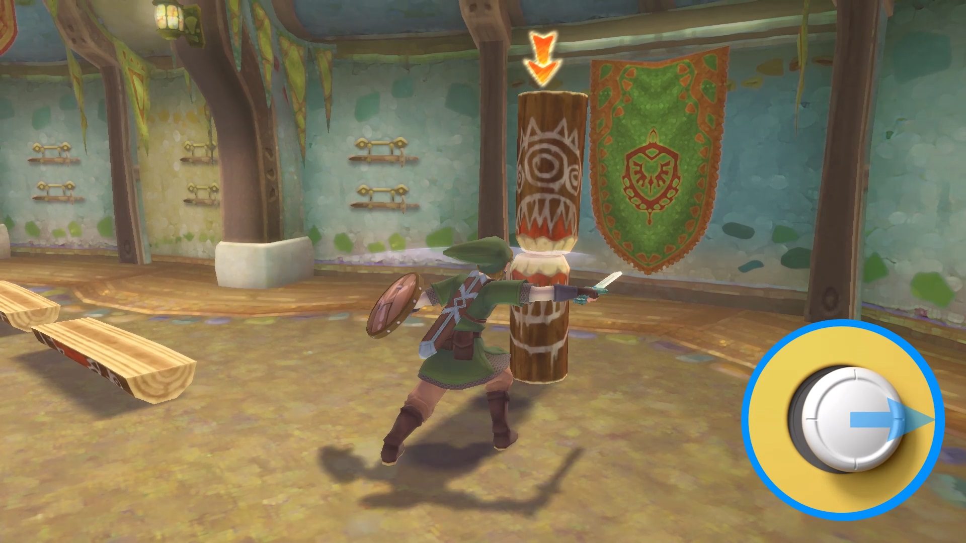Here is how Zelda: Skyward Sword HD works with traditional controls