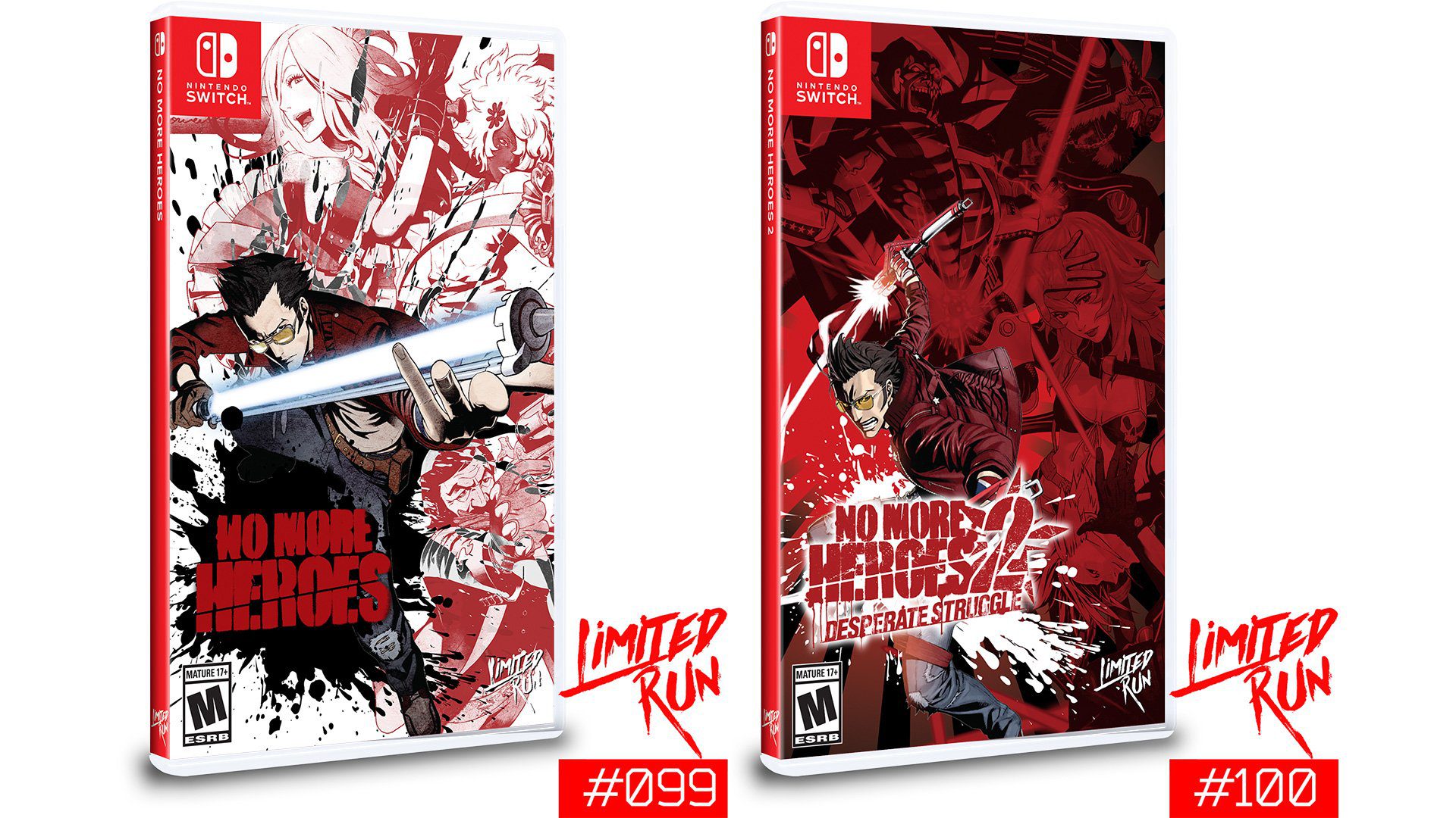 Limited Run Games is going all out for No More Heroes 1 and 2 on Nintendo Switch