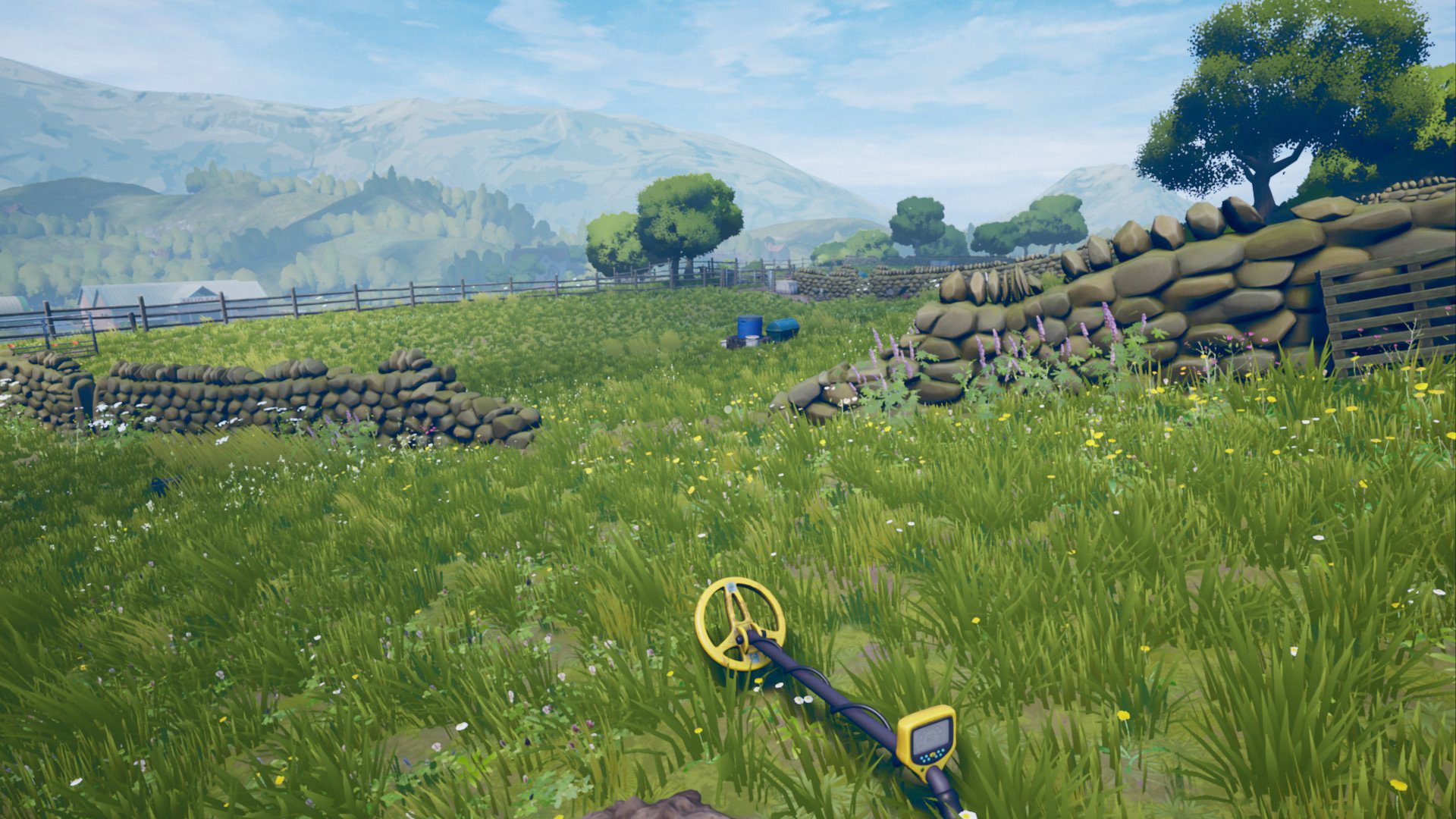 The Magnificent Trufflepigs is an adventure game with 'laid-back metal detecting'
