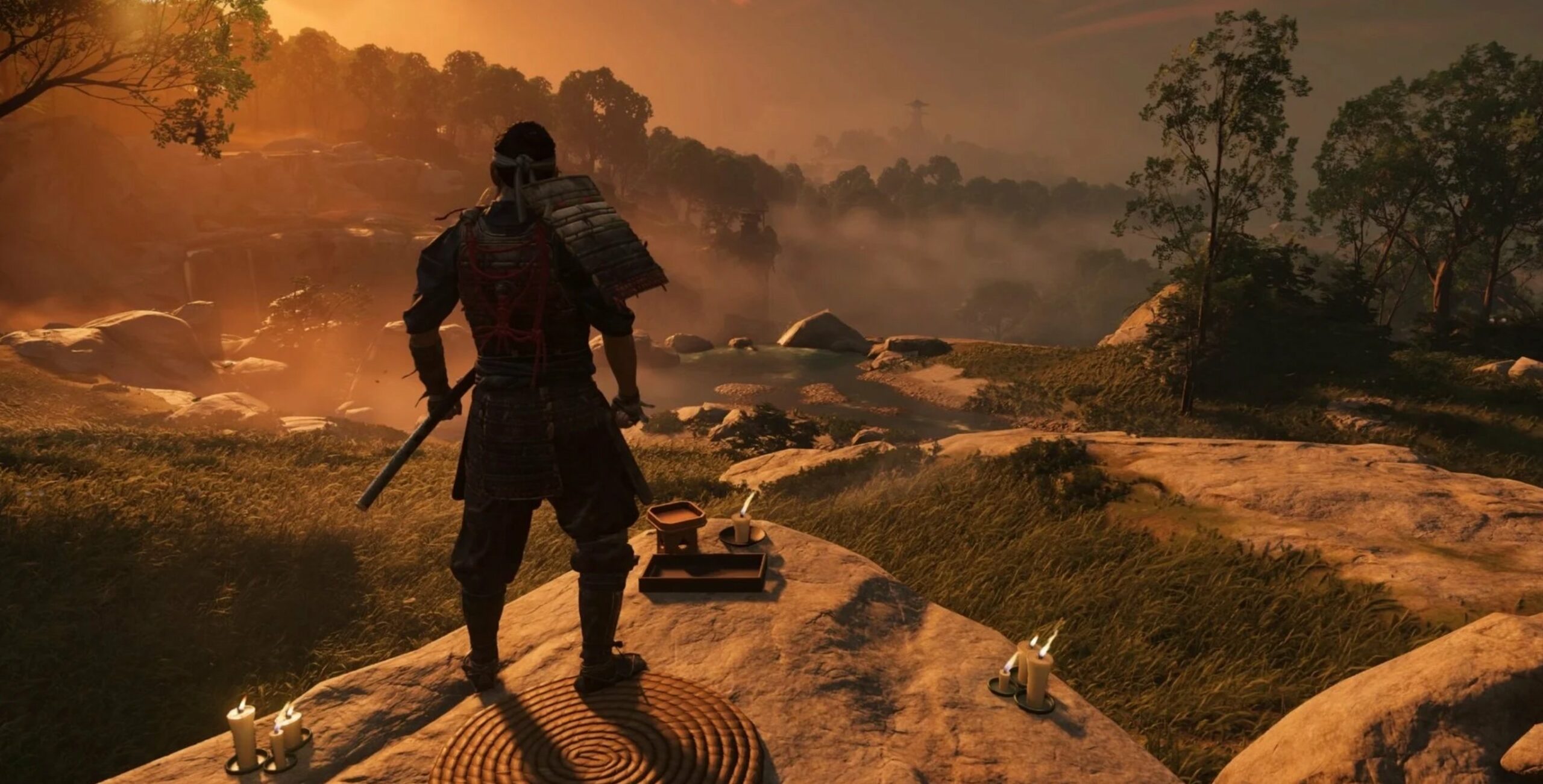 A Sony trophy report shows that Ghost of Tsushima is one of the most-finished open games of the modern era