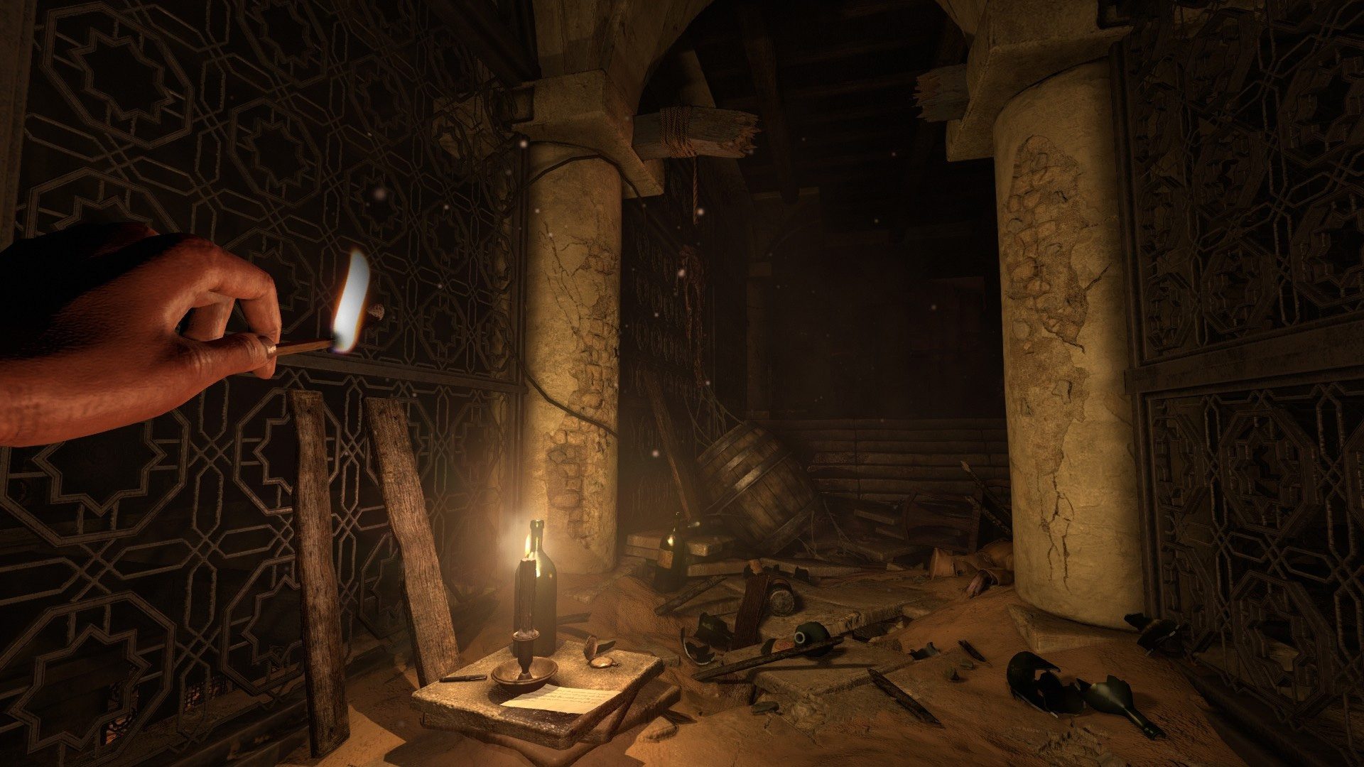 Amnesia: Rebirth has an alternate Adventure Mode with 'a few bonus puzzles'