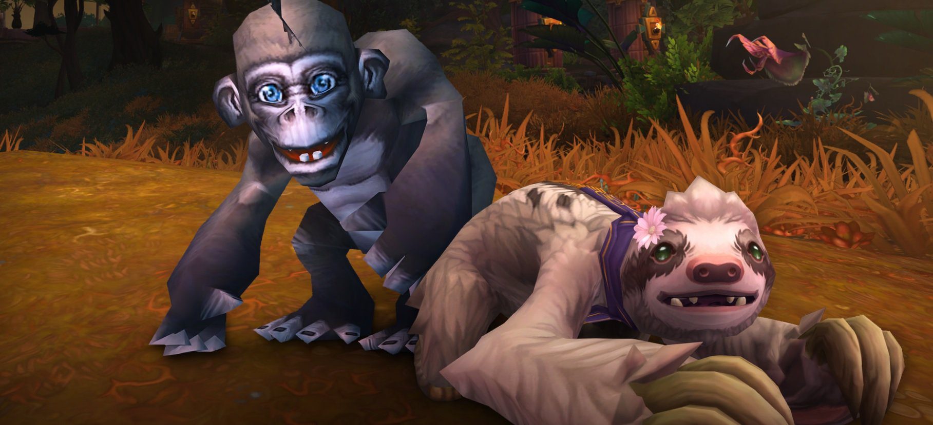 (Update) You can unlock this free freaky World of Warcraft monkey charity pet now