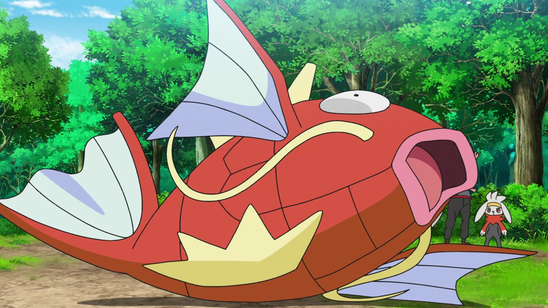 Pokemon Sword and Shield put in an impossible to catch Magikarp for April Fools'