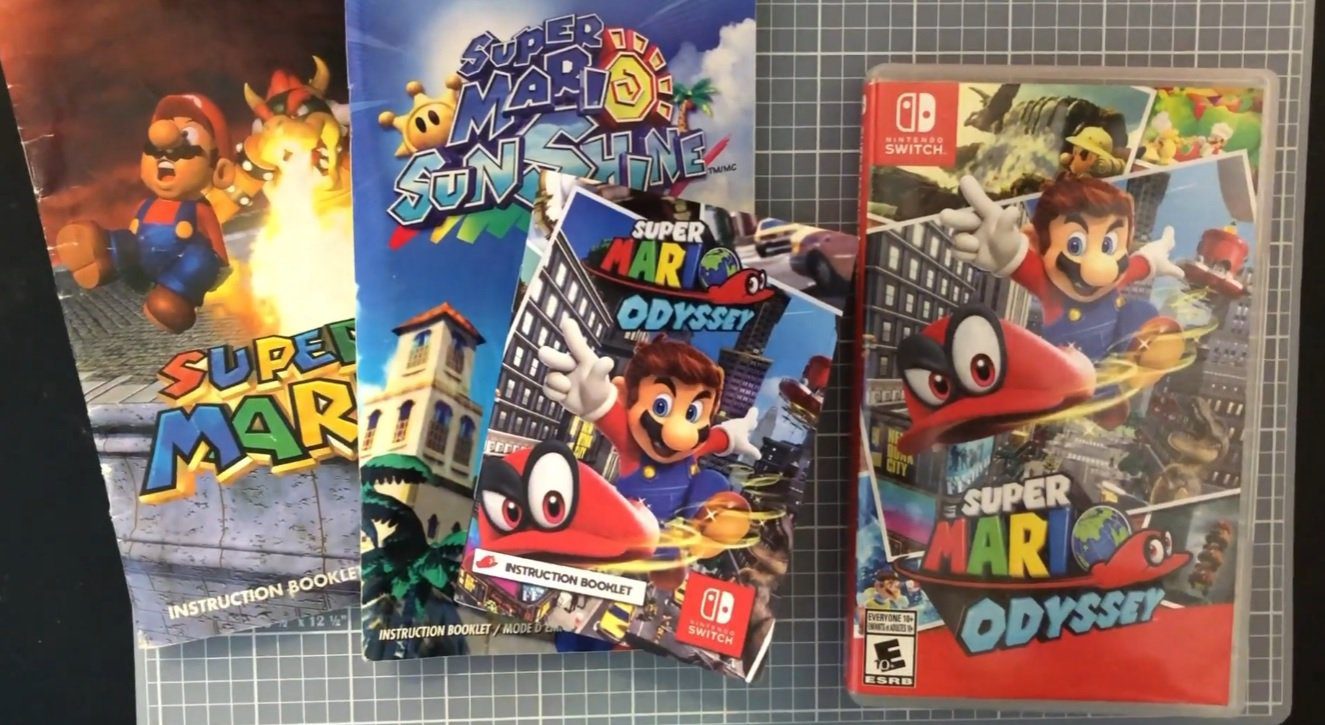 This fan made Super Mario Odyssey Switch manual is glorious, and could be official