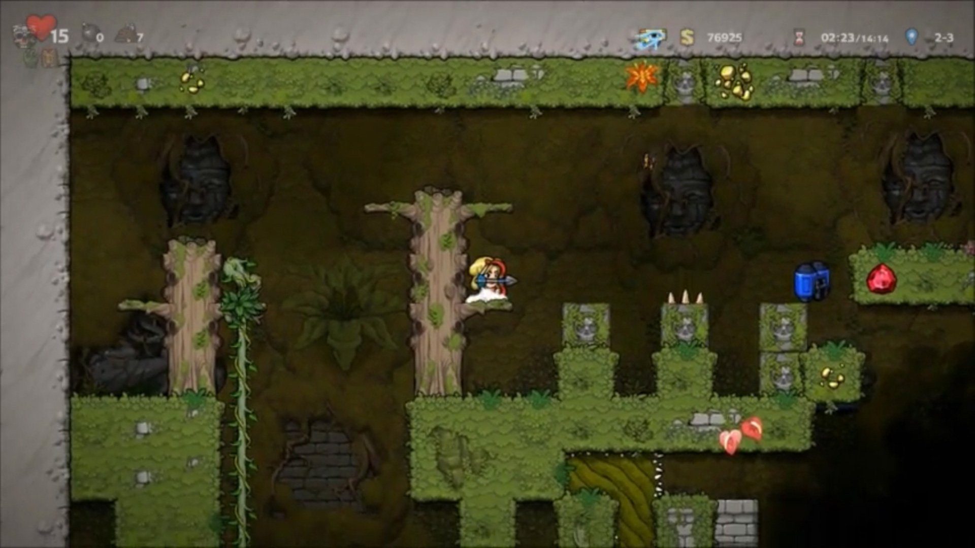 Breaking into Spelunky 2's Black Market without bombs is a bold strategy