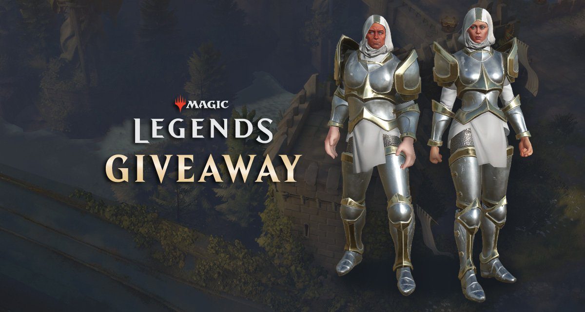 Giveaway: Take an exclusive Crusader Armor Pack for Magic: Legends