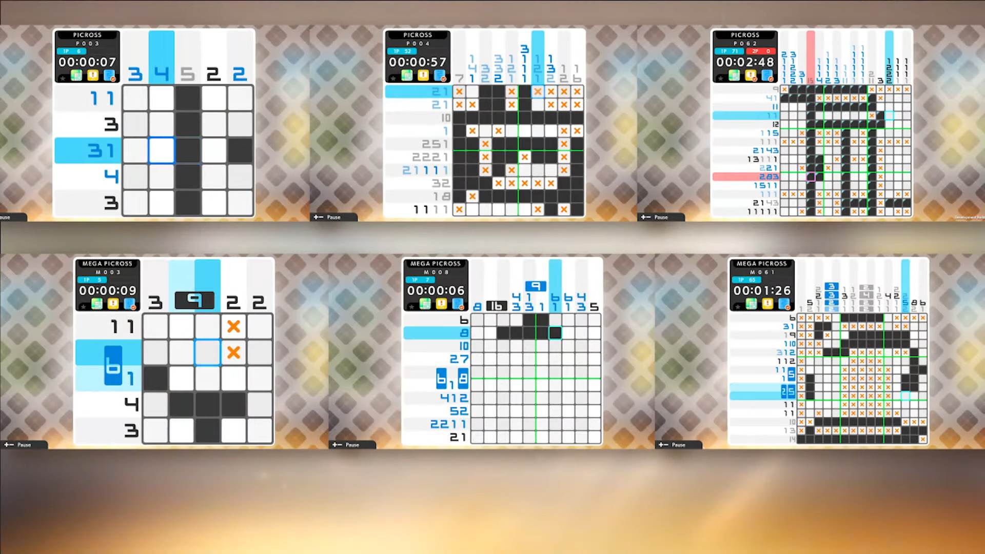 Picross S6 is coming to Switch next week