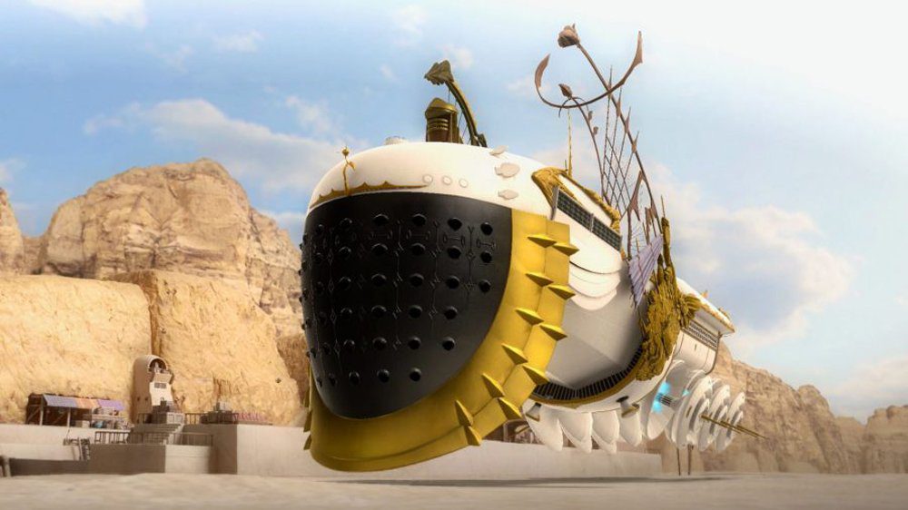 This behind-the-scenes look at Fantasian shows how part of its world was pieced together