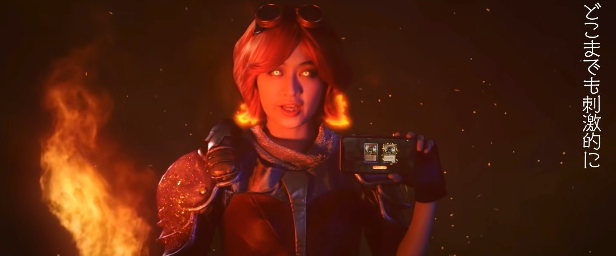 The Japanese commercial for Magic: Arena mobile is wild