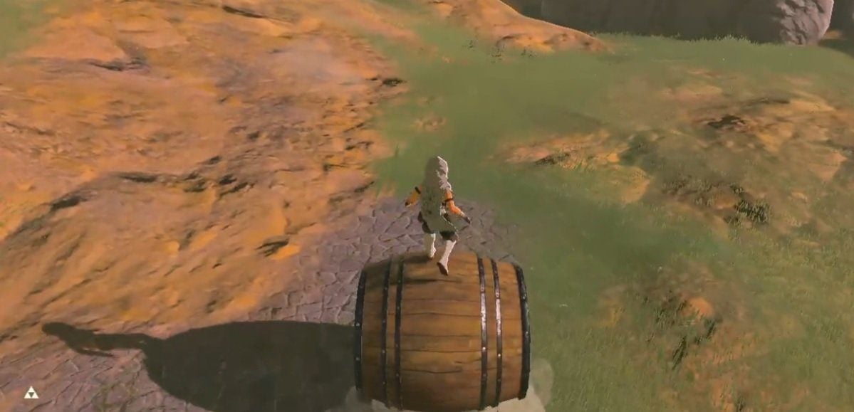 Barrel riding is yet another thing I missed in Zelda: Breath of the Wild