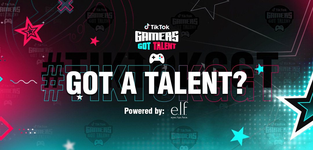 Someone's winning $25K from TikTok Gamers Got Talent, and it could be you