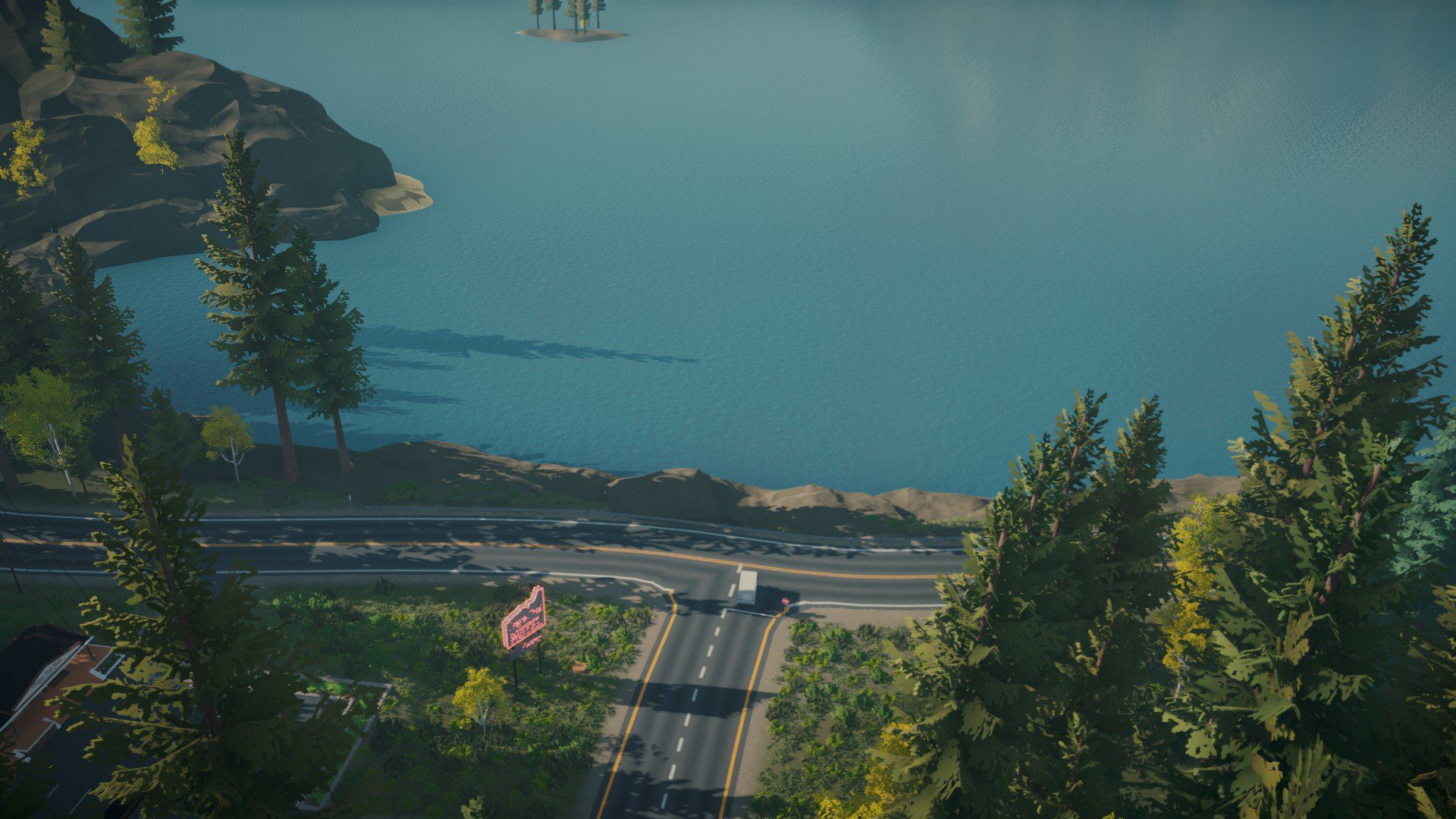 Lake builds on the simple beauty of delivering mail around a lake