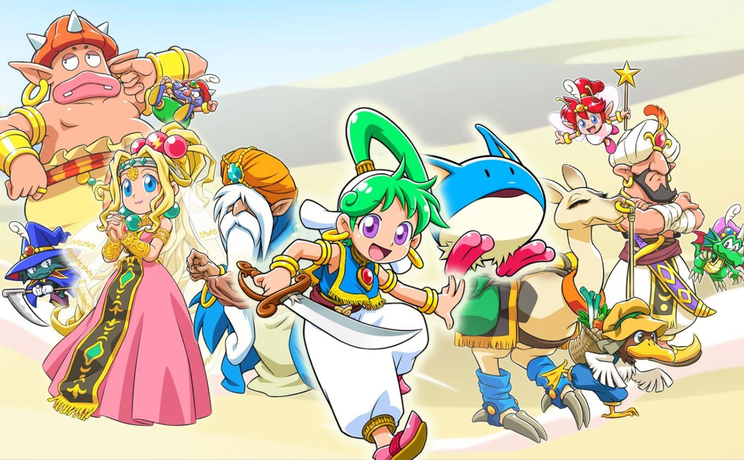 Wonder Boy: Asha in Monster World launches May 28 on PS4 and Nintendo Switch