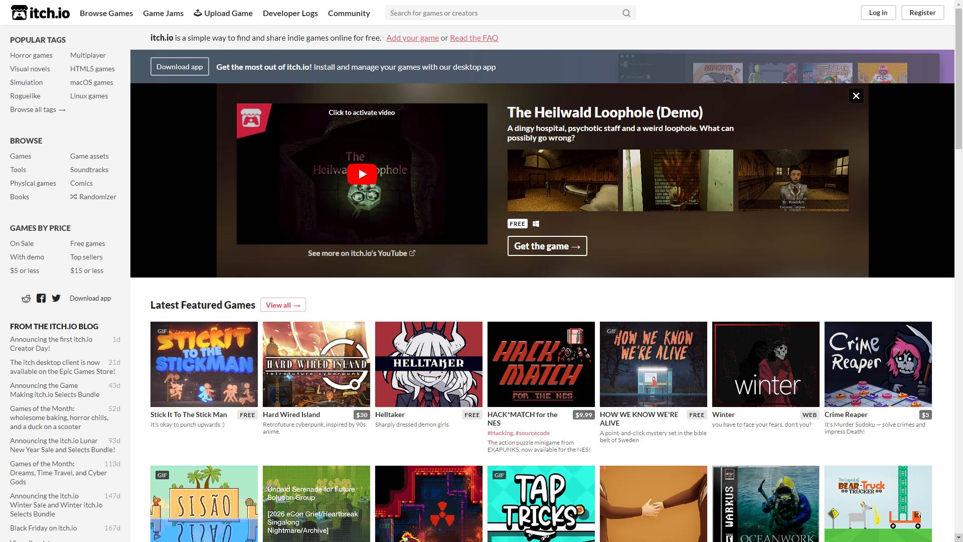 Itch.io's first Creator Day to support makers on the platform is today